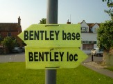Tell tale signs that Bentley Productions are On Location