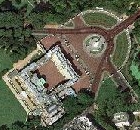 Buckingham Palace Satellite Photograph
