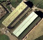 Cardington Airship Sheds Aerial Photograph