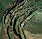 Maiden Castle Satellite Photograph