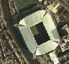 Cardiff Millenium Stadium Satellite Photograph